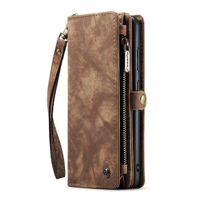 For Samsung Galaxy S24+ 5G CaseMe 008 Detachable Multifunctional Leather Phone Case(Brown) - Galaxy S24+ 5G Cases by CaseMe | Online Shopping South Africa | PMC Jewellery | Buy Now Pay Later Mobicred