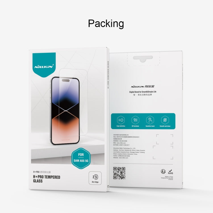 For Samsung Galaxy A55 5G NILLKIN H+Pro 0.2mm 9H Explosion-proof Tempered Glass Film - Galaxy Tempered Glass by NILLKIN | Online Shopping South Africa | PMC Jewellery