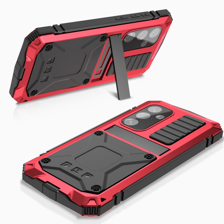For Samsung Galaxy S24+ 5G R-JUST Life Waterproof Dustproof Shockproof Phone Case(Red) - Galaxy S24+ 5G Cases by R-JUST | Online Shopping South Africa | PMC Jewellery