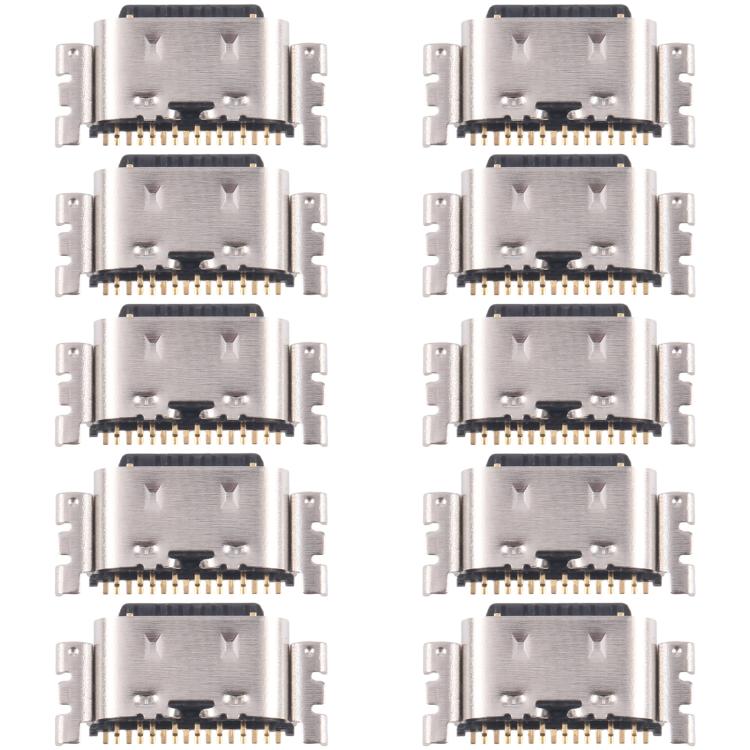For Tecno Spark 10C 10pcs Original Charging Port Connector - Single Tail Connector by PMc TechLife | Online Shopping South Africa | PMc TechLife | Buy Now Pay Later Mobicred