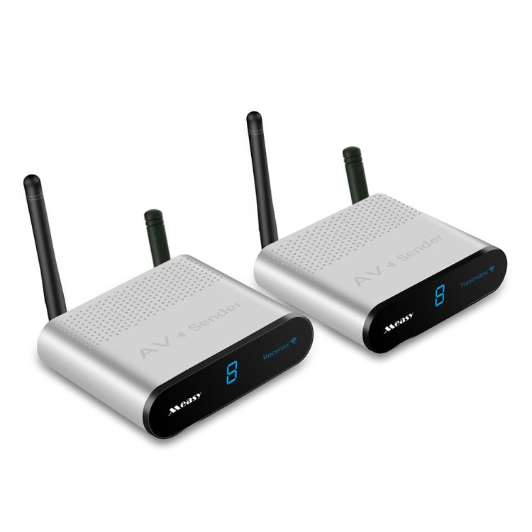 Measy AV230-2 2.4GHz Set-top Box Wireless Audio / Video Transmitter + 2 Receiver, Transmission Distance: 300m, EU Plug, with IR Extension Function - Set Top Box & Accessories by Measy | Online Shopping South Africa | PMC Jewellery | Buy Now Pay Later Mobicred