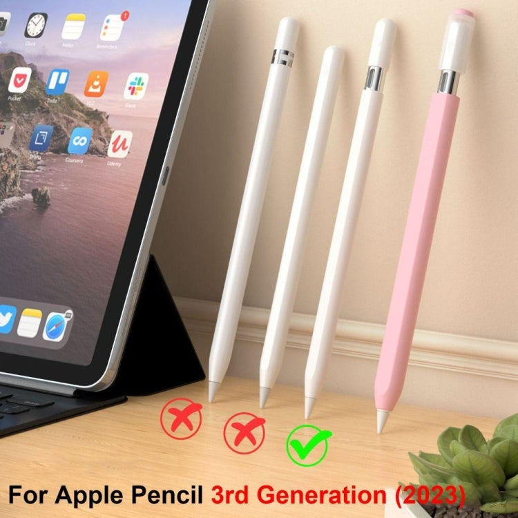 For Apple Pencil (USB-C) Jelly Silicone Stylus Pen Protective Cover(Yellow) - Pencil Accessories by PMC Jewellery | Online Shopping South Africa | PMC Jewellery | Buy Now Pay Later Mobicred