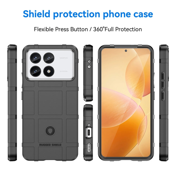 For Xiaomi Redmi K70 Full Coverage Shockproof TPU Phone Case(Black) - free shipping - PMC Jewellery - Order now!