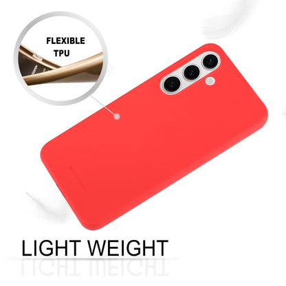 For Samsung Galaxy S24+ 5G GOOSPERY SOFT FEELING Liquid TPU Soft Phone Case(Red) - Galaxy S24+ 5G Cases by GOOSPERY | Online Shopping South Africa | PMC Jewellery | Buy Now Pay Later Mobicred