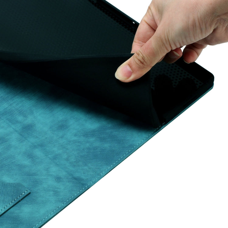 For iPad Pro 11 2024 Butterfly Cat Embossing Leather Tablet Case(Sky Blue) - iPad Pro 11 2024 Cases by PMC TechLife | Online Shopping South Africa | PMC TechLife | Buy Now Pay Later Mobicred