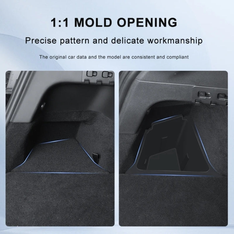 For Tesla Model 3 2pcs / Set Car Trunk Side Storage Box, Flagship Model, Style:with Cover - Stowing Tidying by PMC Jewellery | Online Shopping South Africa | PMC Jewellery | Buy Now Pay Later Mobicred