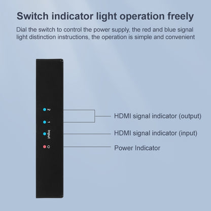 Measy SPH102 1 to 2 HDMI 1080P Simultaneous Display Splitter(AU Plug) - Splitter by Measy | Online Shopping South Africa | PMC Jewellery | Buy Now Pay Later Mobicred