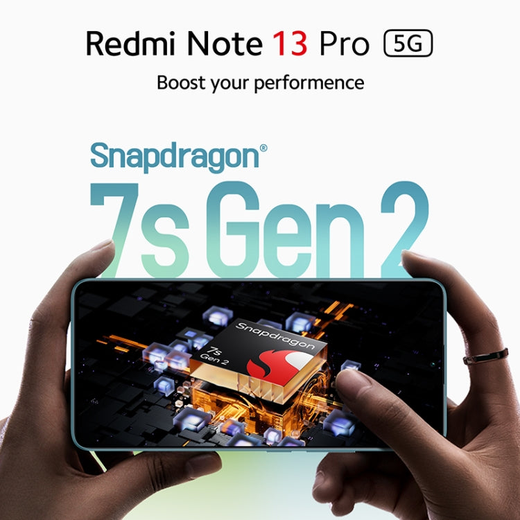 [HK Warehouse] Xiaomi Redmi Note 13 Pro 5G Global, 12GB+512GB, 6.67 inch MIUI 14 Snapdragon 7s Gen 2 Octa Core 2.4GHz, NFC, Network: 5G(Blue) - Xiaomi Redmi by Xiaomi | Online Shopping South Africa | PMC Jewellery