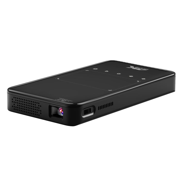 S90 DLP Android 9.0 2GB+32GB 4K Mini WiFi Smart Projector, Power Plug:AU Plug(Black) - Mini Projector by PMC Jewellery | Online Shopping South Africa | PMC Jewellery | Buy Now Pay Later Mobicred