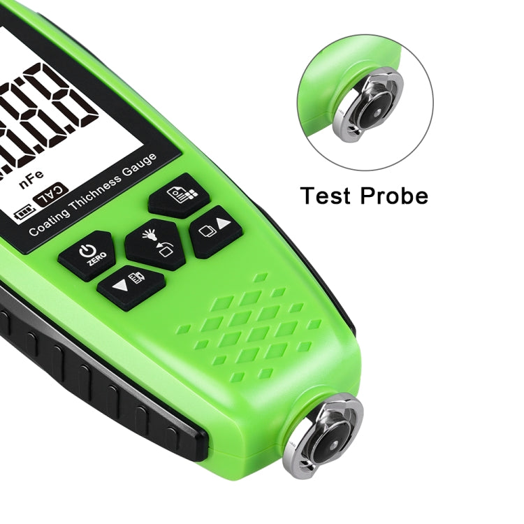 RZ859 Metal Coating Thickness Gauge(Green) - Coating Thickness Gauge by PMC Jewellery | Online Shopping South Africa | PMC Jewellery | Buy Now Pay Later Mobicred