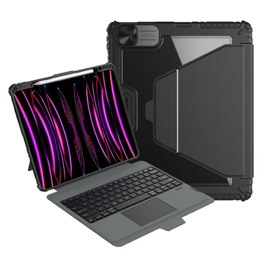 For iPad Pro 13 2024 Nillkin Backlit Version Bumper Link Keyboard Case - For iPad Pro by NILLKIN | Online Shopping South Africa | PMC Jewellery | Buy Now Pay Later Mobicred