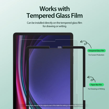 For Samsung Galaxy Tab S9 DUX DUCIS Naad Series Removable Paper-like Screen Protector - Tab S9 Tempered Glass by DUX DUCIS | Online Shopping South Africa | PMC Jewellery | Buy Now Pay Later Mobicred