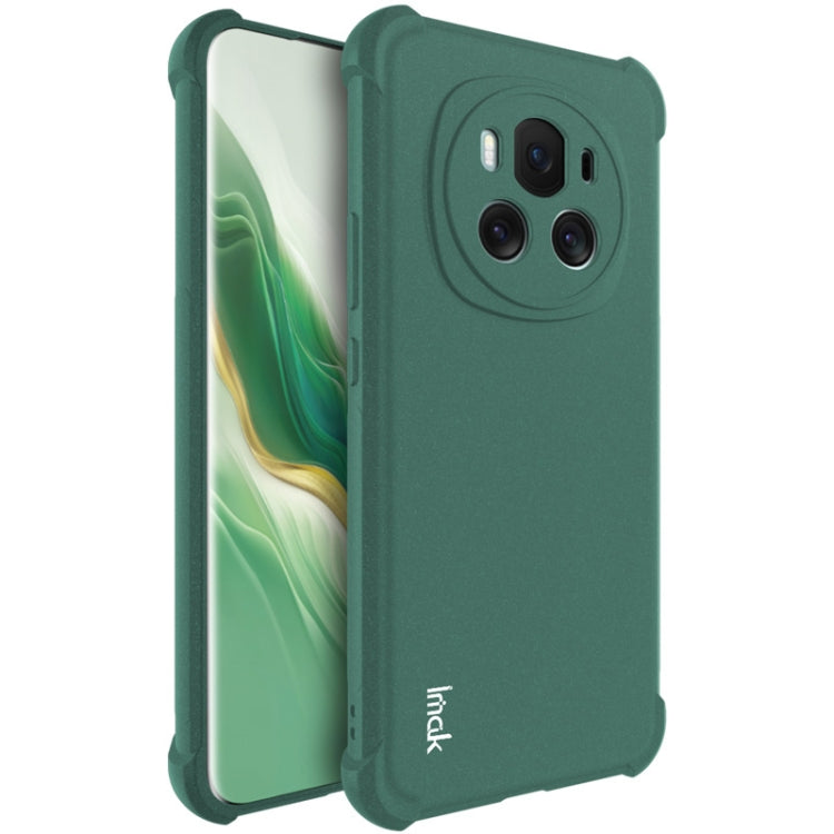 For Honor Magic6 5G imak Shockproof Airbag TPU Phone Case(Matte Green) - Honor Cases by imak | Online Shopping South Africa | PMC Jewellery | Buy Now Pay Later Mobicred