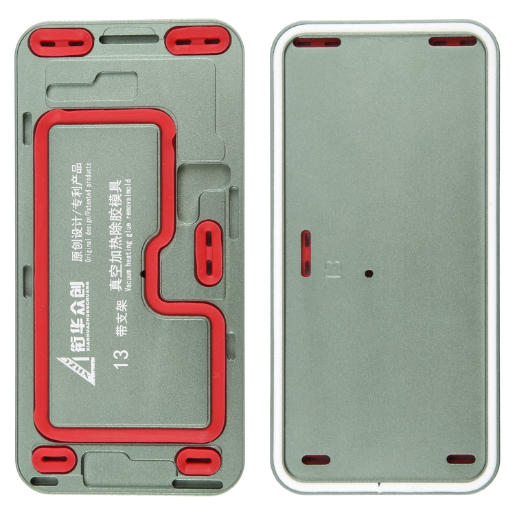 For iPhone 13 LCD Screen Frame Vacuum Heating Glue Removal Mold with Holder - Mould by PMC TechLife | Online Shopping South Africa | PMC TechLife