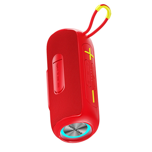 HOPESTAR P26 Outdoor Portable lPX6 Waterproof Dazzling Bluetooth Speaker(Red) - Waterproof Speaker by HOPESTAR | Online Shopping South Africa | PMC Jewellery | Buy Now Pay Later Mobicred