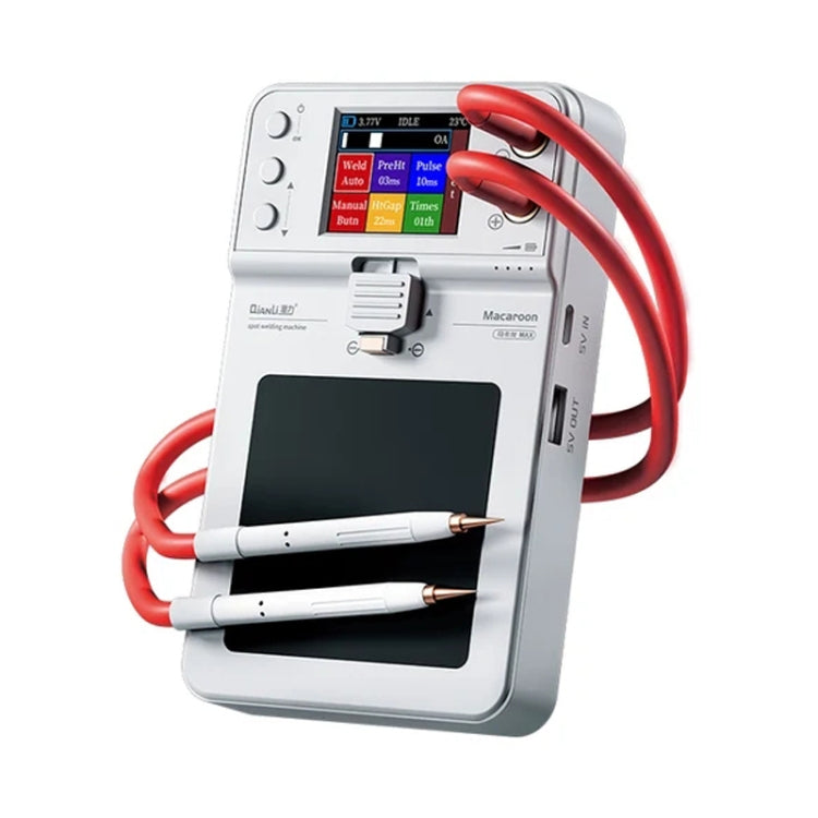QianLi Macaron Max Portable Double Pulse Integrated Battery Spot Welding Machine - Others by QIANLI | Online Shopping South Africa | PMC TechLife | Buy Now Pay Later Mobicred