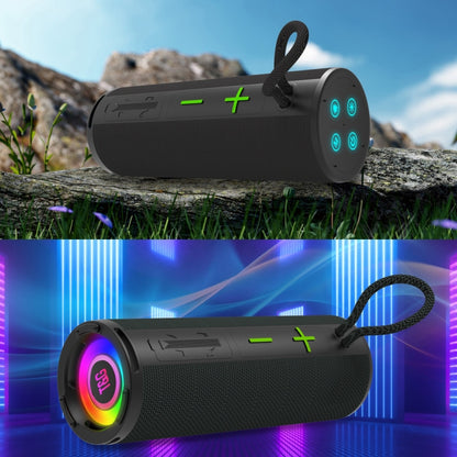 T&G TG-421 RGB BT Outdoor Waterproof Speakers(Green) - Desktop Speaker by T&G | Online Shopping South Africa | PMC Jewellery | Buy Now Pay Later Mobicred