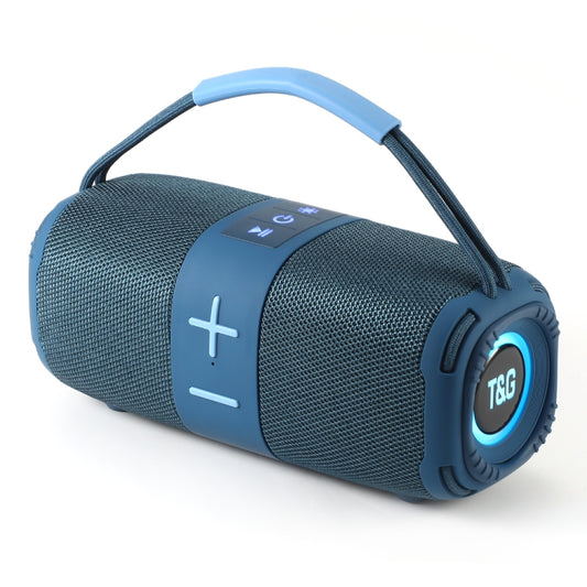 T&G TG-668 Wireless Bluetooth Speaker Portable TWS Subwoofer with Handle(Blue) - Desktop Speaker by T&G | Online Shopping South Africa | PMC Jewellery | Buy Now Pay Later Mobicred