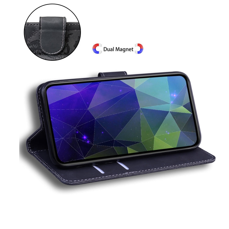 For Google Pixel 9 Pro 5G Tiger Embossing Pattern Flip Leather Phone Case(Black) - Google Cases by PMC TechLife | Online Shopping South Africa | PMC TechLife | Buy Now Pay Later Mobicred