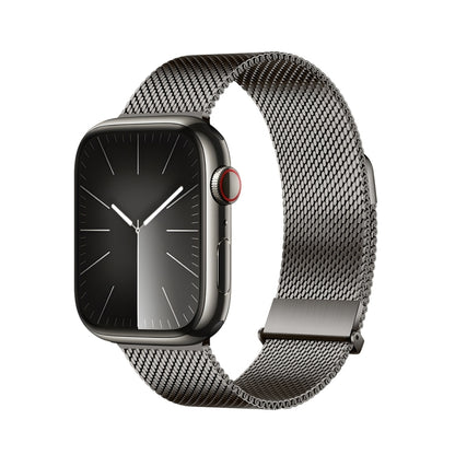 For Apple Watch Ultra 49mm DUX DUCIS Milanese Pro Series Stainless Steel Watch Band(Graphite) - Watch Bands by DUX DUCIS | Online Shopping South Africa | PMC Jewellery