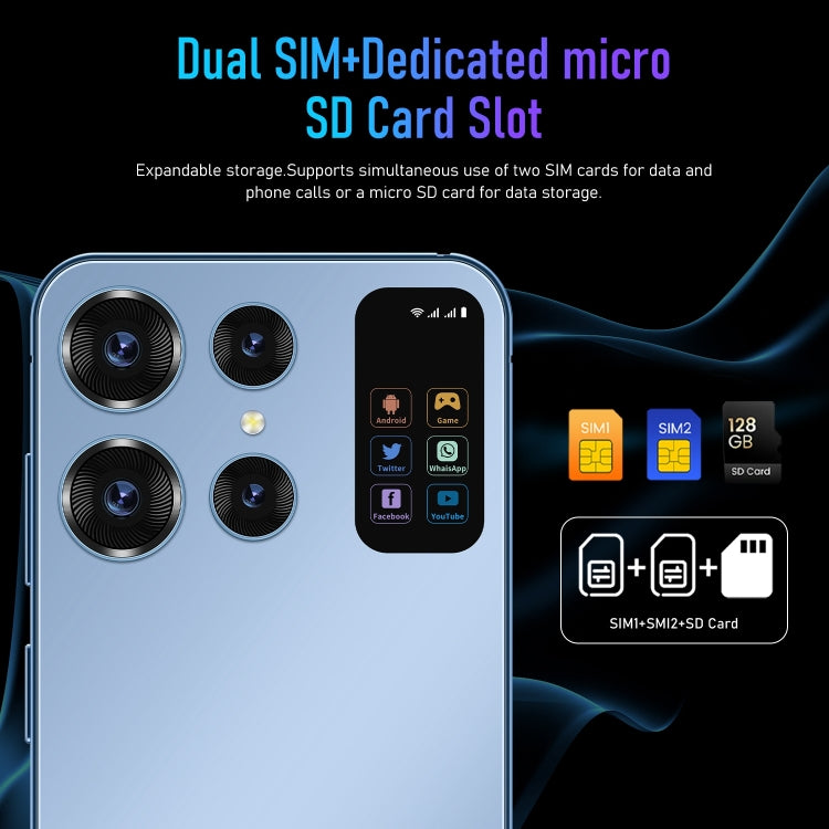 Note40 / X16, 2GB+16GB, 6.49 inch Face Identification Android 8.1 MTK6580A Quad Core, Network: 3G, Dual SIM(Purple) -  by PMC TechLife | Online Shopping South Africa | PMC TechLife