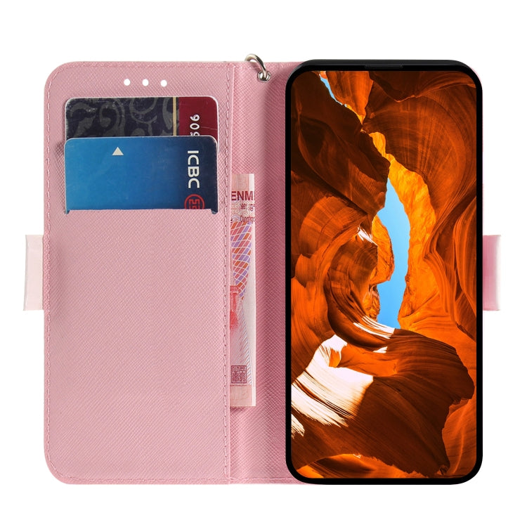 For Google Pixel 9 Pro 3D Colored Horizontal Flip Leather Phone Case(Black White Cat) - Google Cases by PMC TechLife | Online Shopping South Africa | PMC TechLife | Buy Now Pay Later Mobicred