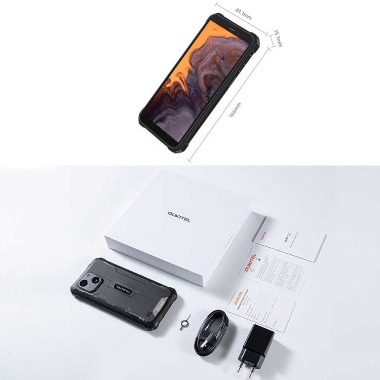 [HK Warehouse] Oukitel WP32, 4GB+128GB, IP68/IP69K, 5.93 inch Android 13 Unisoc Tiger T606 Octa-core, NFC, OTG, Network: 4G(Orange) - Other by OUKITEL | Online Shopping South Africa | PMC Jewellery