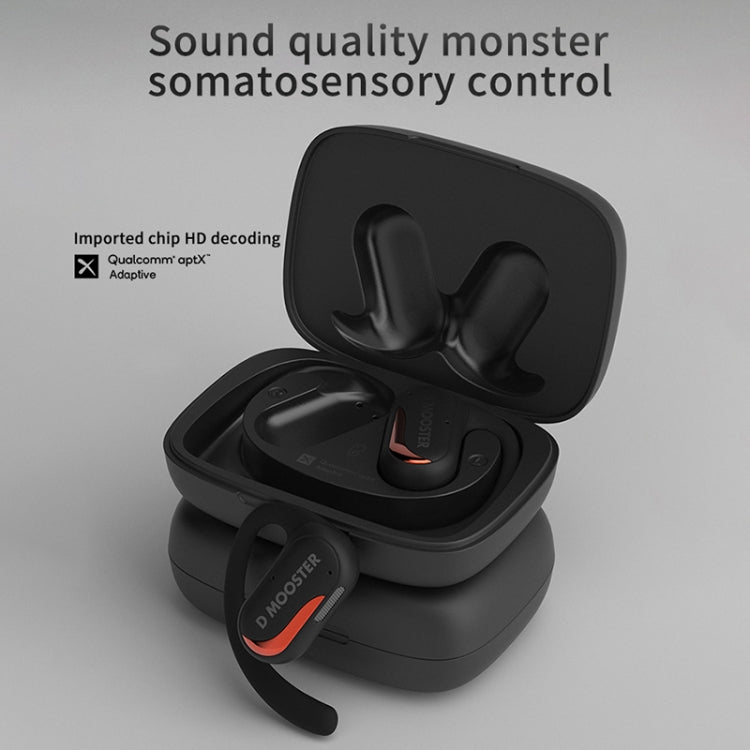 D MOOSTER D13 Pro Ear-Mounted Air Conduction Wireless Bluetooth Earphone(Grey) - Sport Earphone by D MOOSTER | Online Shopping South Africa | PMC Jewellery | Buy Now Pay Later Mobicred