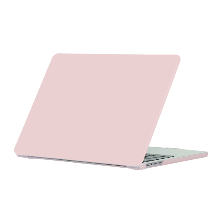 For MacBook Air 15.3 2024 A2941 (M2)/A3114 (M3) Laptop Matte Style Protective Case(Apple Pink) - MacBook Air Cases by PMC Jewellery | Online Shopping South Africa | PMC Jewellery | Buy Now Pay Later Mobicred