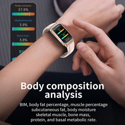G08 1.4 inch IP67 Waterproof Smart Watch, Support ECG / Blood Glucose / Blood Oxygen Monitoring(Gold) - Smart Wristbands by PMC Jewellery | Online Shopping South Africa | PMC Jewellery
