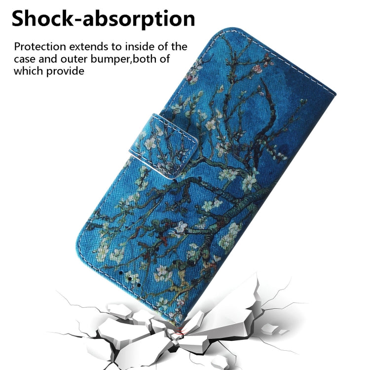 For Google Pixel 9 Pro Coloured Drawing Flip Leather Phone Case(Apricot) - Google Cases by PMC TechLife | Online Shopping South Africa | PMC TechLife | Buy Now Pay Later Mobicred