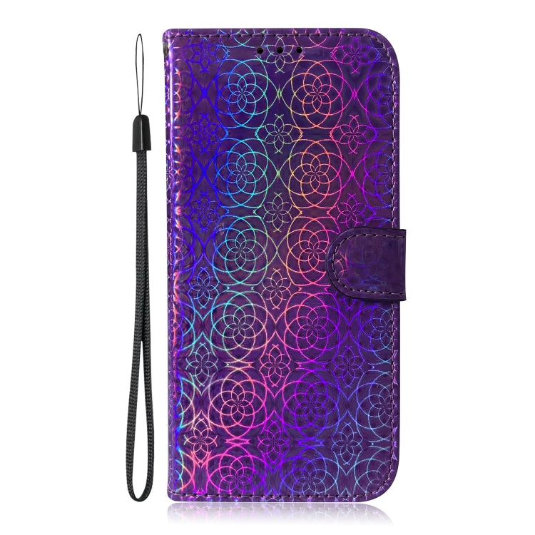 For Google Pixel 9 Colorful Magnetic Buckle Leather Phone Case(Purple) - Google Cases by PMC Jewellery | Online Shopping South Africa | PMC Jewellery | Buy Now Pay Later Mobicred