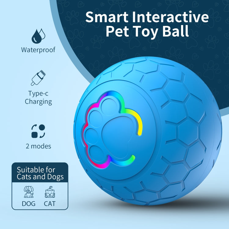 O5 Smart Pet Cat Toy Ball Luminous Yo-Yo Diameter 2.4 inches Standalone Version(Green) - Rubber Silicone Toys by PMC Jewellery | Online Shopping South Africa | PMC Jewellery