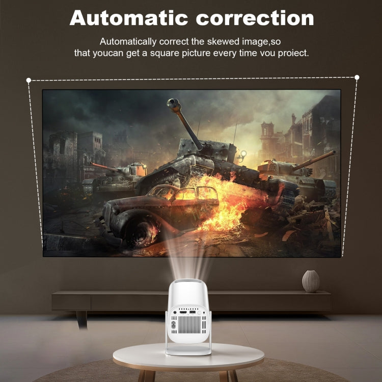 GXMO P30 Android 11 OS HD Portable WiFi Projector, Plug Type:AU Plug(White) - Mini Projector by GXMO | Online Shopping South Africa | PMC Jewellery | Buy Now Pay Later Mobicred