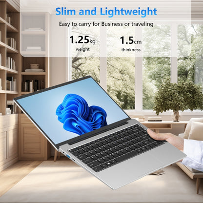 GXMO F141S 14.1 inch Laptop, 8GB+256GB, Windows 11 Intel Celeron J4125 Quad Core(Silver) - Others by GXMO | Online Shopping South Africa | PMC Jewellery