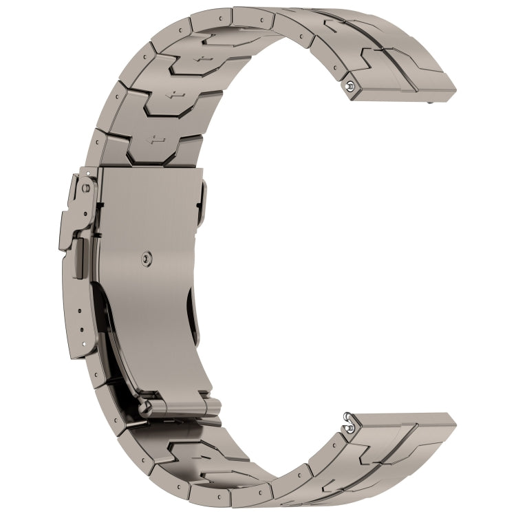 22mm Titanium Metal Watch Band(Titanium) - free shipping - PMC TechLife - Order now!