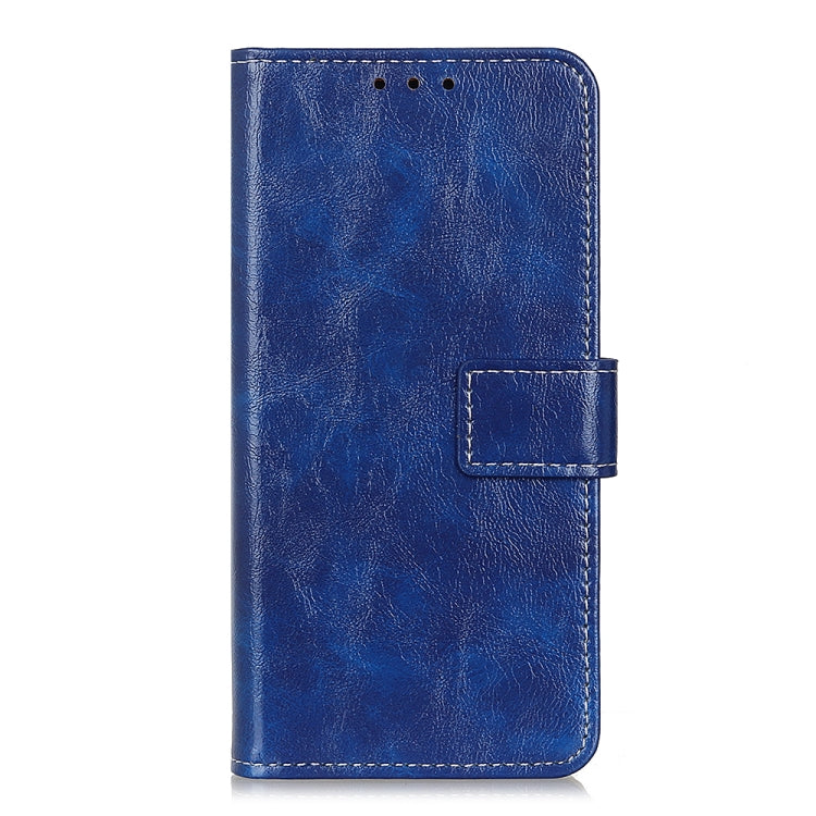 For Google Pixel 9 Retro Crazy Horse Texture Flip Leather Phone Case(Blue) - Google Cases by PMC Jewellery | Online Shopping South Africa | PMC Jewellery | Buy Now Pay Later Mobicred