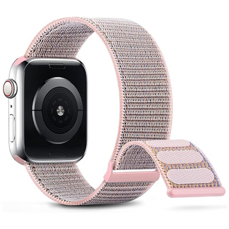 For Apple Watch Series 8 41mm Dual Hook and Loop Nylon Watch Band(Silt) - Watch Bands by PMC TechLife | Online Shopping South Africa | PMC TechLife