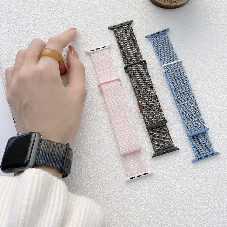 For Apple Watch Ultra 2 49mm Dual Hook and Loop Nylon Watch Band(Rainbow) - Watch Bands by PMC TechLife | Online Shopping South Africa | PMC TechLife