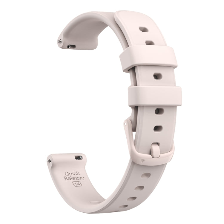 For Garmin Lily 2 Silicone Watch Band Wristband(Pink) - Watch Bands by PMC TechLife | Online Shopping South Africa | PMC TechLife | Buy Now Pay Later Mobicred