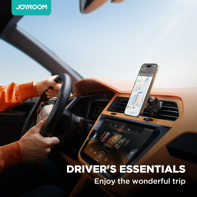 JOYROOM JR-ZS406 Magsafe Magnetic Car Phone Mount Air Vent Holder(Black) - Car Holders by JOYROOM | Online Shopping South Africa | PMC Jewellery | Buy Now Pay Later Mobicred