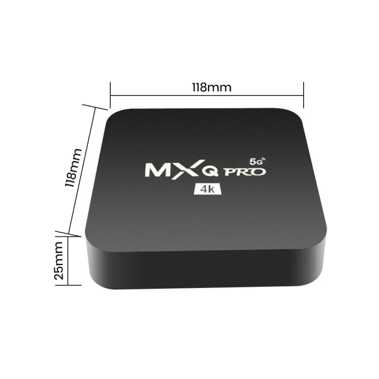 MXQ Pro RK3228A Quad-Core CPU 4K HD Network Set-Top Box, RAM:2GB+16GB(AU Plug) - RK3228A by PMC Jewellery | Online Shopping South Africa | PMC Jewellery | Buy Now Pay Later Mobicred