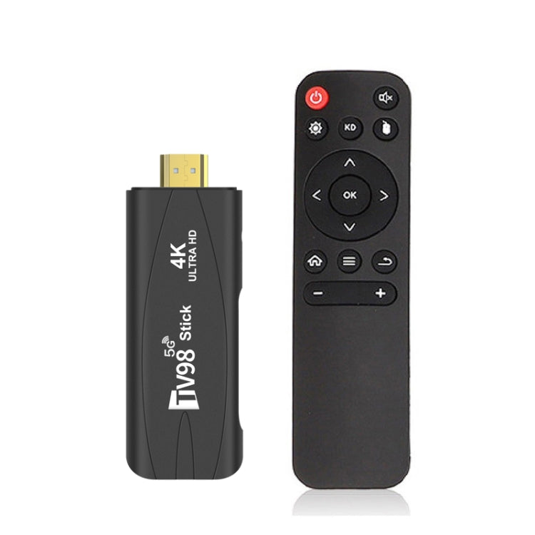 TV98 Rockchip 3228A Quad Core 4K HD Bluetooth Android TV Stick, RAM:4GB+32GB(AU Plug) - Android TV Sticks by PMC TechLife | Online Shopping South Africa | PMC TechLife | Buy Now Pay Later Mobicred