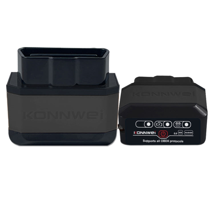 KONNWEI KW905 Bluetooth 5.0 Car OBD2 Scanner Support Android & iOS(Black) - Code Readers & Scan Tools by KONNWEI | Online Shopping South Africa | PMC TechLife | Buy Now Pay Later Mobicred