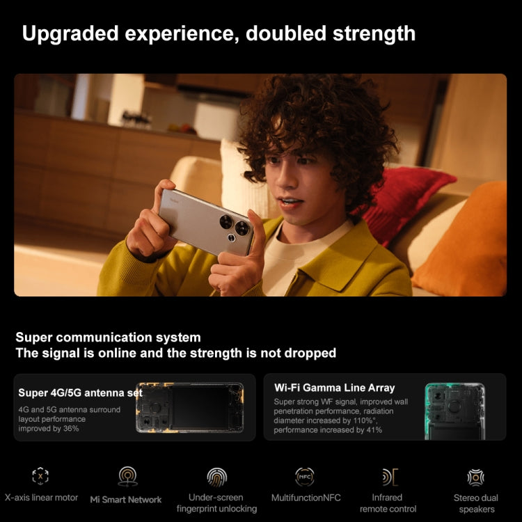 Xiaomi Redmi Turbo 3, 16GB+512GB, 6.67 inch Xiaomi HyperOS Snapdragon 8s Gen 3 Octa Core 3.0GHz, NFC, Network: 5G, Support Google Play(Black) - Xiaomi Redmi by Xiaomi | Online Shopping South Africa | PMC Jewellery | Buy Now Pay Later Mobicred