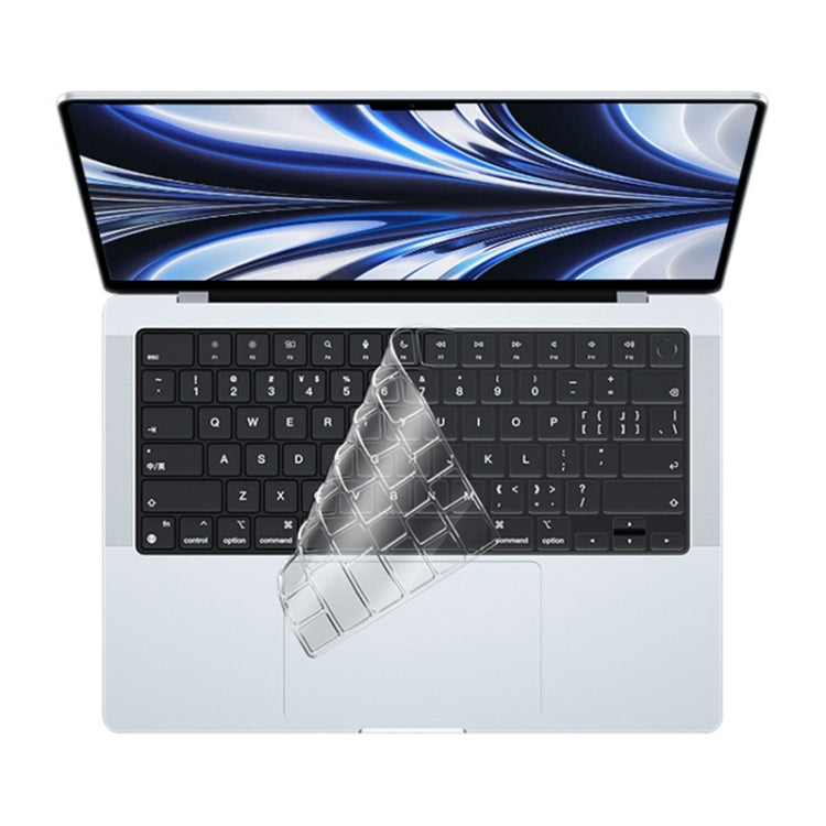 For MacBook Pro 16.2 inch 2021 ZGA Contact Invisible TPU Keyboard Protective Film - Keyboard Protector by ZGA | Online Shopping South Africa | PMC Jewellery | Buy Now Pay Later Mobicred