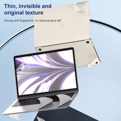 For MacBook Air 13.3 inch 2020 ZGA 5 in 1 Laptop All-round Protective Film(Silver) - Skin Sticker by ZGA | Online Shopping South Africa | PMC Jewellery | Buy Now Pay Later Mobicred