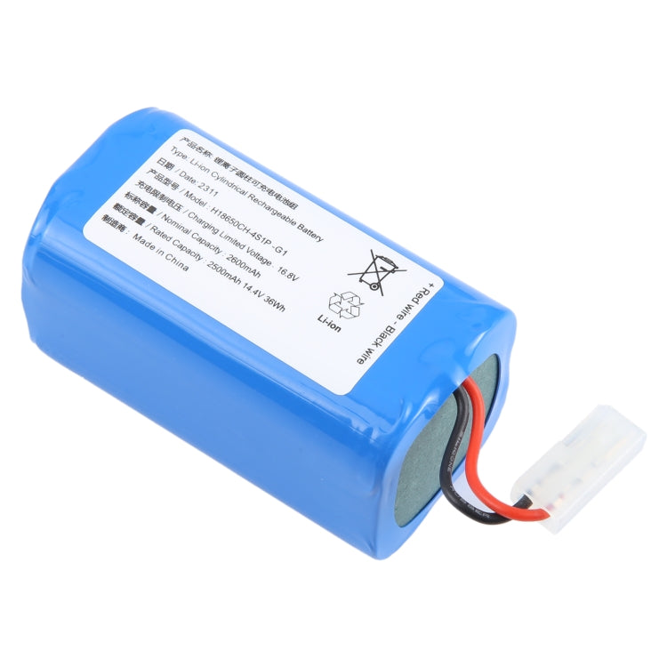 For Xiaomi MiJIA Puppy R30 R35 2500mAh Sweeper Battery Replacement - Others by PMC Jewellery | Online Shopping South Africa | PMC Jewellery | Buy Now Pay Later Mobicred
