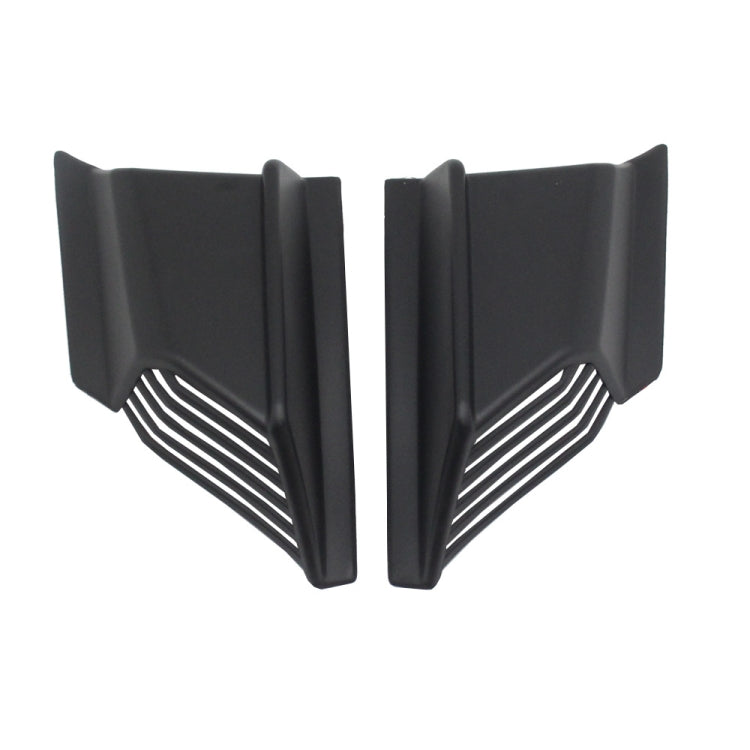 For Honda ADV160 2019-2023 Motorcycle Winglet Aerodynamic Wing Kit Spoiler(Black) - Ornamental Parts by PMC Jewellery | Online Shopping South Africa | PMC Jewellery | Buy Now Pay Later Mobicred