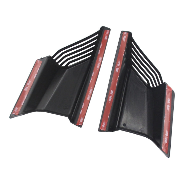 For Honda ADV160 2019-2023 Motorcycle Winglet Aerodynamic Wing Kit Spoiler(Black) - Ornamental Parts by PMC Jewellery | Online Shopping South Africa | PMC Jewellery | Buy Now Pay Later Mobicred